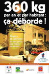 Affiche 360 kg ça déborde !