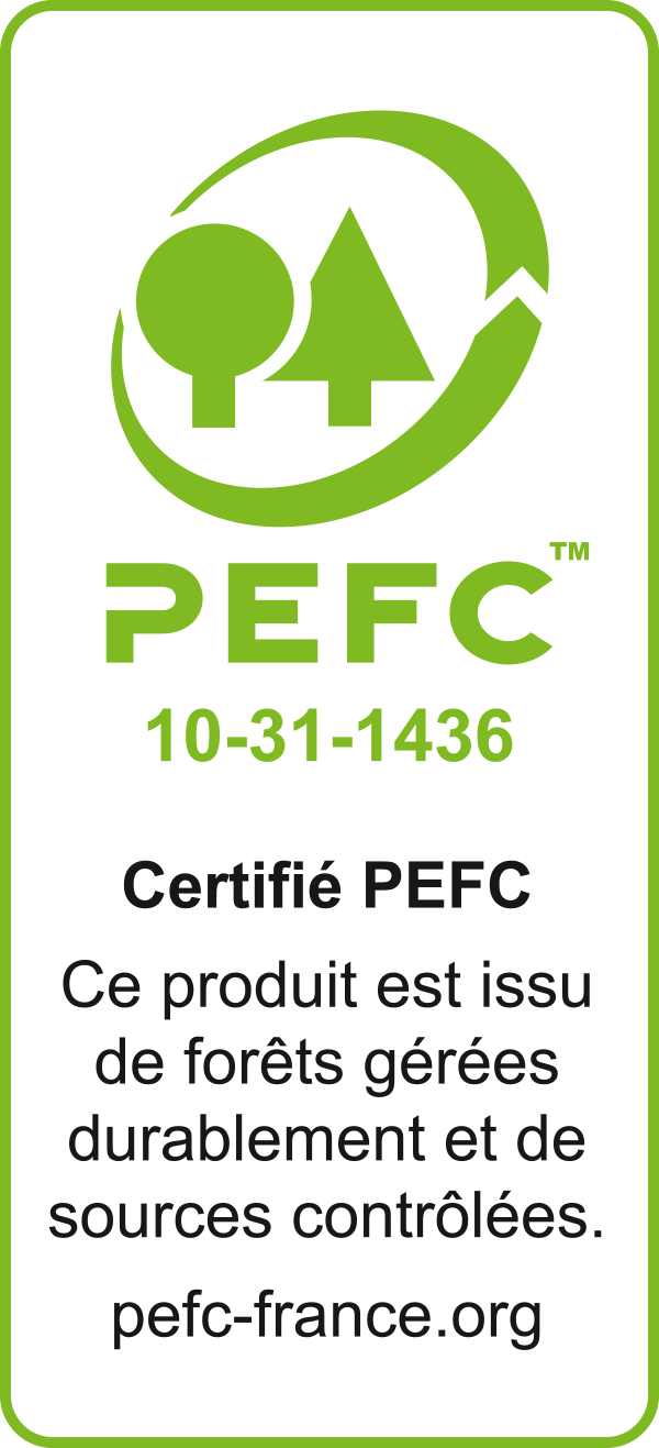Logo PEFC - certification environnementable